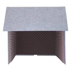 New Noise Reduction Dual Sound Insulation Desktop Soundproof Cover Lightweight