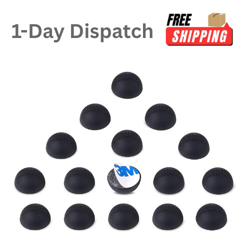 Sound Addicted Subble 0.6″ Silicone Feet 16 Pack Black