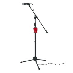Microphone Stand Clamp Drink Holder for Single Beverage or Cup