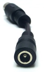 ALESIS 2.5MM TO 4 PIN DIN 9V AC POWER SUPPLY ADAPTER CONVERTER QUADRAVERB P4 S4