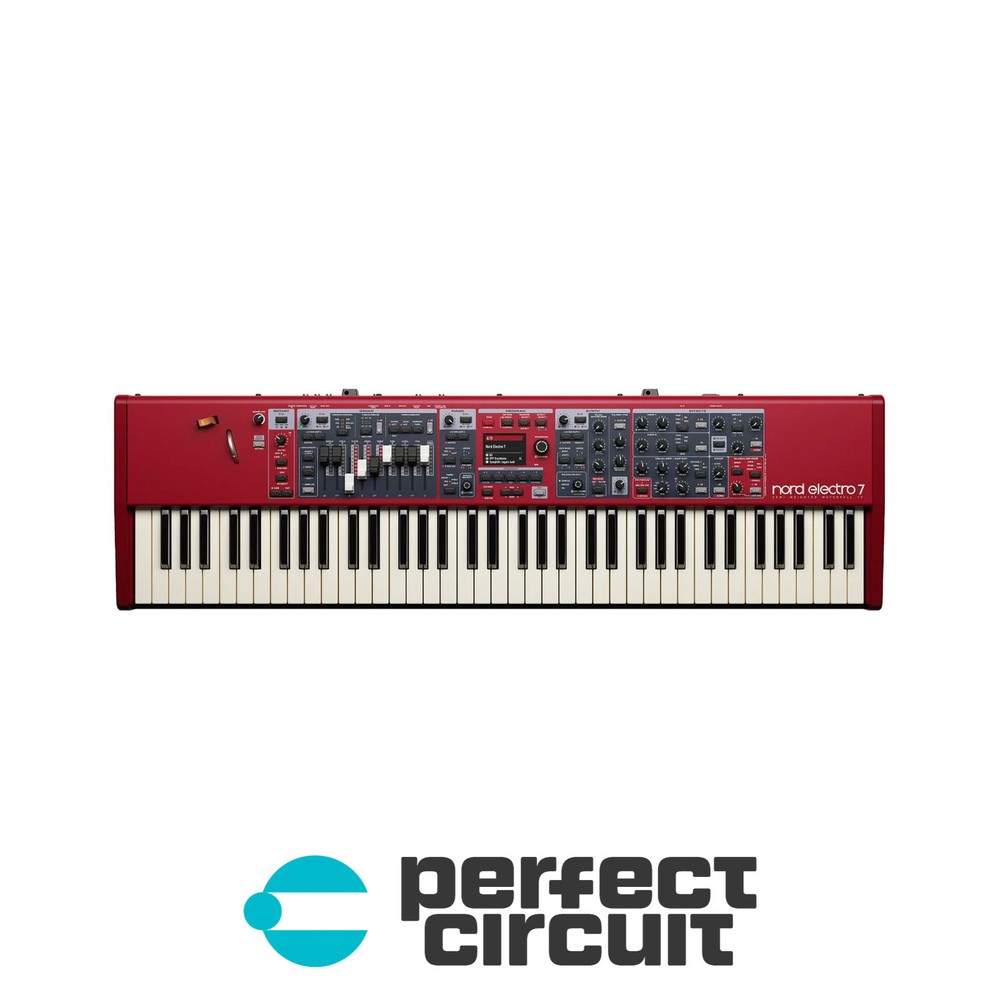 Nord Electro 7 73 73-Key Stage Piano Keyboard SYNTHESIZER NEW PERFECT CIRCUIT