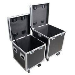 ProX XS-UTL47 PKG2 1 Large+1 Medium Utility ATA Flight Travel Case+4″ Casters