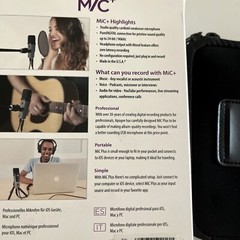 Apogee Professional Microphone Corded 314653 MIC Plus Including Soft Case NWB