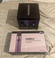 Blue Ember XLR Studio Condenser Microphone and Noise Isolation Foam Bundle