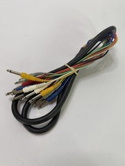Hosa CPP-802 8-Channel 1/4″ TS Unbalanced Recording Snake 6.6ft / 2m Set
