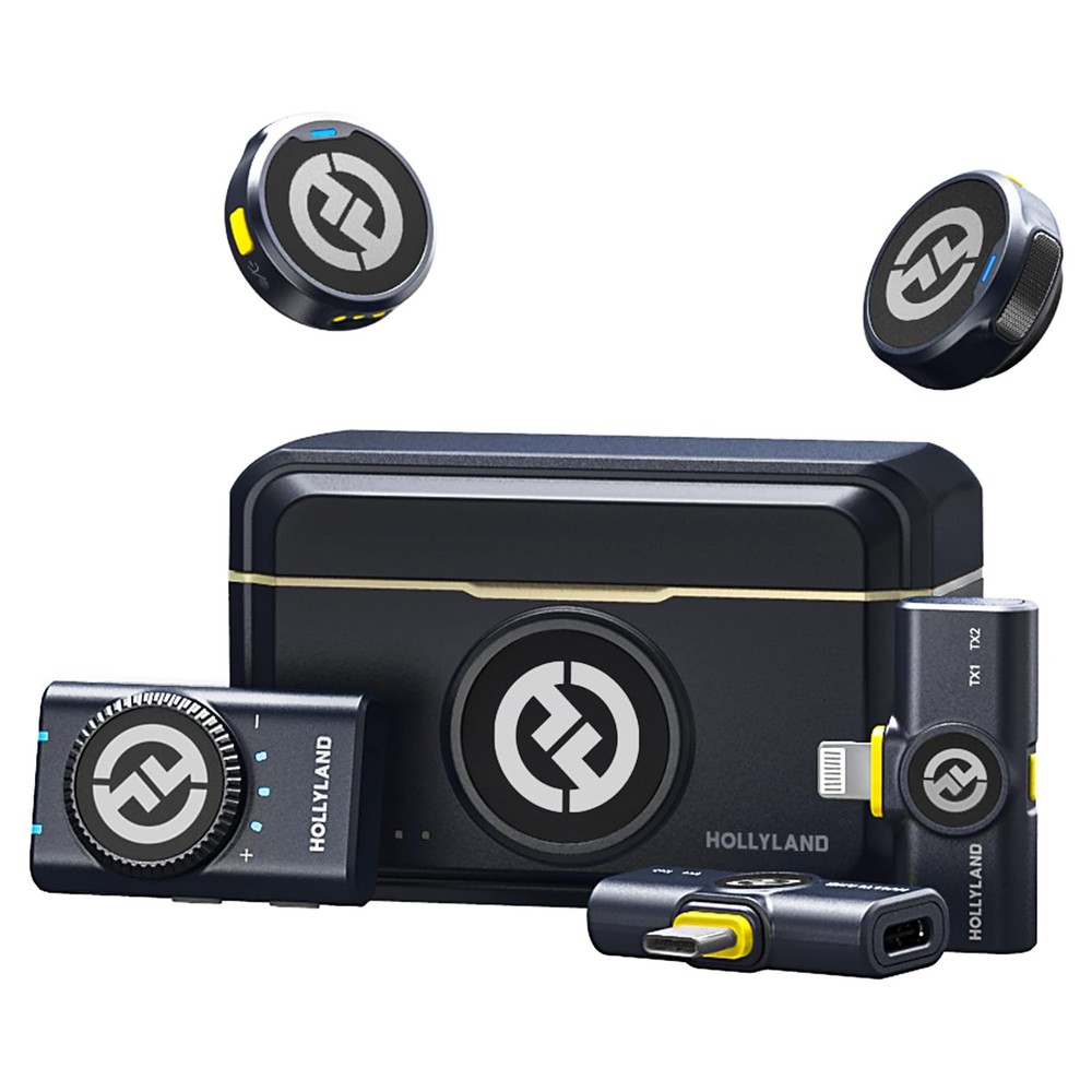 Wireless Microphone 48kHz/24-bit Audio, 300m Range – YouTube, Vlog