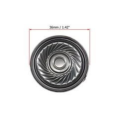 uxcell 0.5W 16 Ohm Micro Internal Speaker Magnet Loudspeaker 36mm Dia
