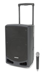 Samson Expedition XP312W-D 12″ Portable PA Rechargeable Speaker w/Bluetooth+Mic