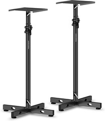 Adjustable Studio Monitor Stands with Cable Management for Optimal Sound