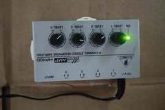 Behringer Micro 4 Channel Headphone Amplifier HA400