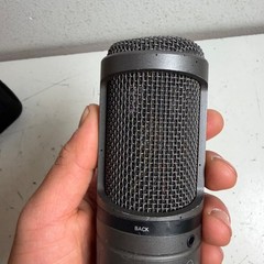 Audio-Technica AT2020USB+ Gray Unidirectional Cardioid Condenser USB Microphone