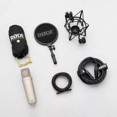 Rode NT1 5th Gen Hybrid XLR / USB Studio Condenser Microphone (Silver)