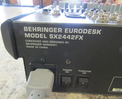 Behringer SX2442FX Eurodesk 24-Channel Recording / Sound Console Mixer