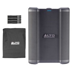 Alto Professional BUSKER Battery Powered Portable PA with Cover Pack