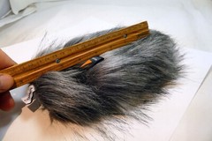 Comica 7″ long Fur windshield Muff Blimp Cover Hole 35-40mm