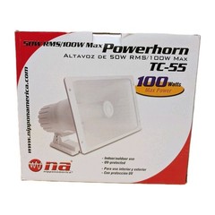 2 Pack Nippon Power Horn PA Speaker 100W 110dB Indoor Outdoor Mounting Bracket