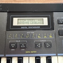 Casio CZ-101 Digital 49-Key Keyboard Programable Synthesizer Instrument – READ!