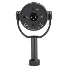 Samson Q9U Dynamic Broadcast Microphone, XLR/USB, Black