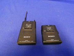 Sony UTX-B2 UHF Transmitter, Sony URX-P2 Diversity Tuner for PARTS (Ch 30-33)