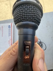 Casio Dynamic Unidirectional 600 OHM Impedance Microphone YT11
