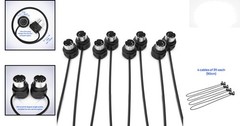 High-Speed MIDI 4-Pack – 3FT, Low-Profile Cables with 5-Pin DIN Connectors