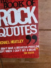 The Book of Rock Quotes Sex ’n‘ Drugs ’n‘ Strong Opinions! by Heatley New (2494)
