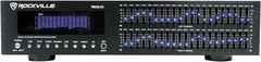 REQ42-B Dual 21-Band Graphic Equalizer, 19″ Rack Mount, RCA In/Out, 3.5Mm MP3 In