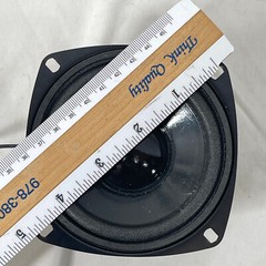 4″ Full Range Speaker 4 ohm 20W 3.7DCR Unbranded – Working!