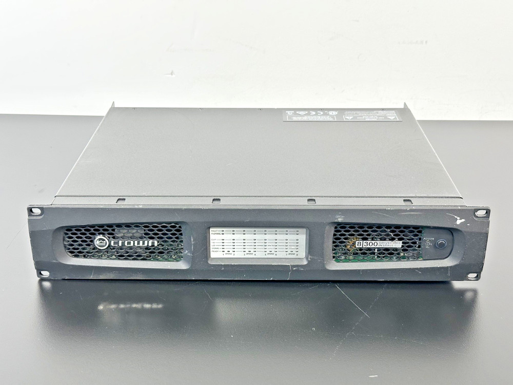 Crown DCi 8|300DA 8-Channel DriveCore Install Power Amplifier
