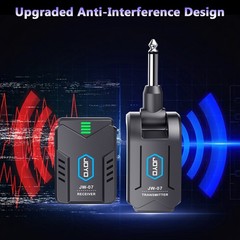 JOYO Wireless in Ear Monitor System 2.4G Auto Pairing Stereo Transmitter Receive