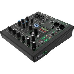 Mackie ProFX6v3+ 6-Channel Analog Mixer with Built-In FX, USB Recording
