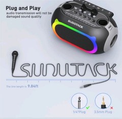 Wired Microphone: Dynamic Microphone for Karaoke Singing Suited for Speakers AMP