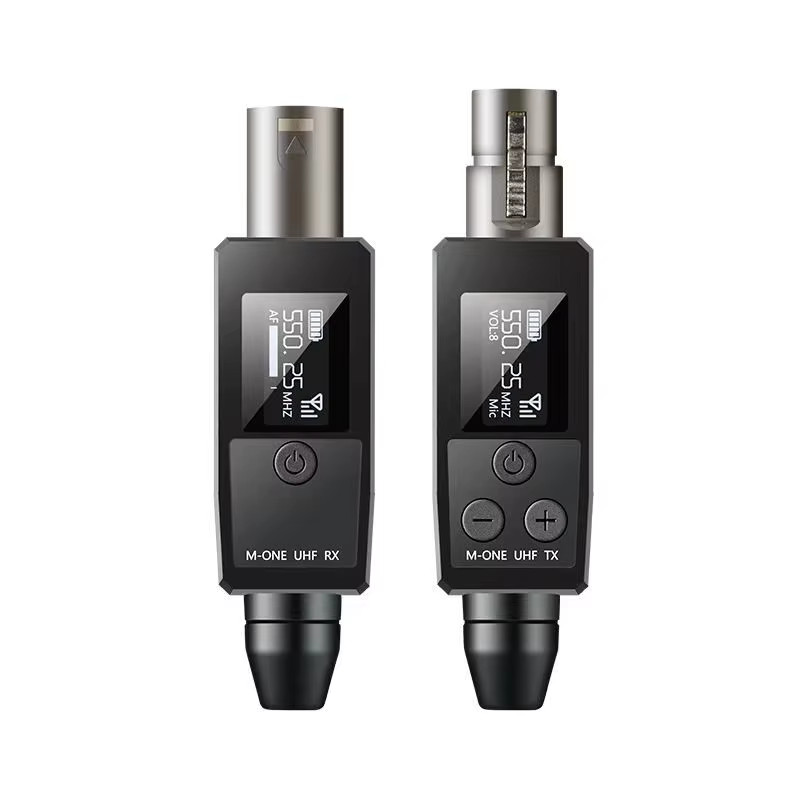 VK-38 UHF Wireless Microphone Converter XLR Transmitter And Receiver For Dynamic