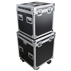 ProX XS-UTL47 PKG2 1 Large+1 Medium Utility ATA Flight Travel Case+4″ Casters