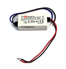 1pc LED Power Supply Constant Voltage CV Driver APV-8-12 8W 12V 0.67A Mean Well