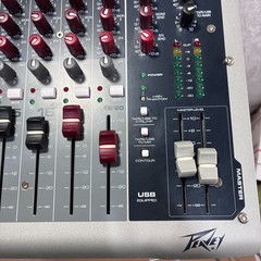 Peavey PV20-USB Analog Mixer Console 20 Channel USB XLR TRS Live Studio Board