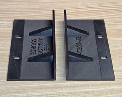 Mounting Ears For 19″ Studio Rack Fits Behringer Crave Edge Grind Spice Synth