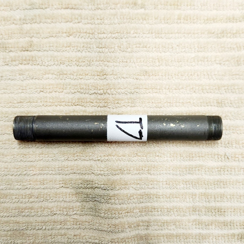 5″ Long Tube; 5/8″ Dia. #27 Thread Male on Both Ends (Gray) – T7