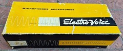 NOS Vintage 1950s Electro Voice 664 Dynamic Cardioid Microphone Hi Z Made in USA