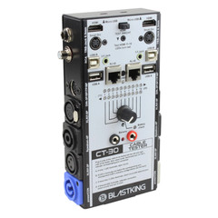 Blastking CT-30 Cable Tester XLR, Speakon, DMX, 1/4″, Powercon, DIN, USB, RJ45