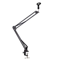 ChromaCast Pro Series 38 Scissors Arm Adjustable Microphone Desk Stand with Boom