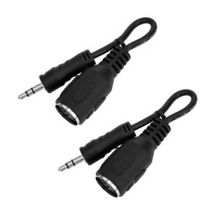MIDI to 3.5mm Adapter Cable 2 Pack Type A Female to TRS Male Breakout Cable for