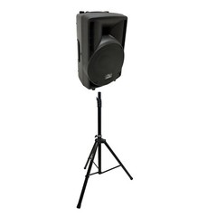 Harmony Audio 8″ Concert Series Powered PA Speaker with Tripod Stand
