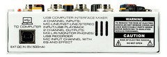Audio2000s AMX7304 Four-Channel Audio Mixer w/USB Interface & Sound Effect-NEW
