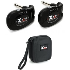 Xvive U2 Digital Wireless Guitar System and Case Bundle – Black