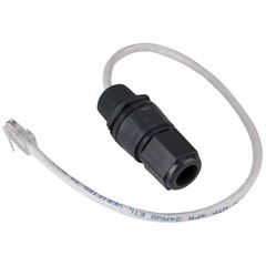 IP67 Cat 5e Weatherproof RJ45 Male to Female Coupler