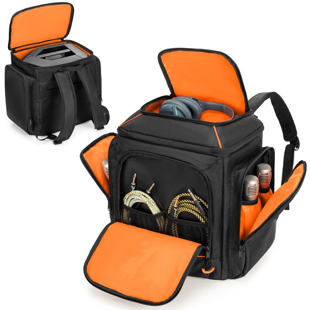 Travel Backpack For Bose S1 Pro Portable Speaker With Storage Pockets