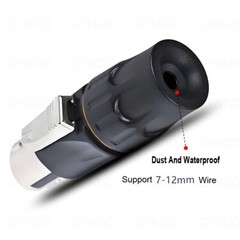 NL4FC Speaker Connectors 4Pin Male Pure Copper Audio Ohm Plug Gold Plating Black
