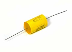10pc MET Metallized polyester Capacitor 105 105K 1uF 630V K ±10% Axial RoHS AID