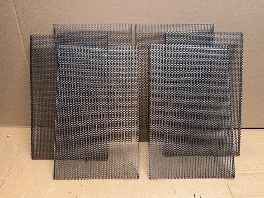 SET OF 6 RECTANGULAR SPEAKER GRILLS
